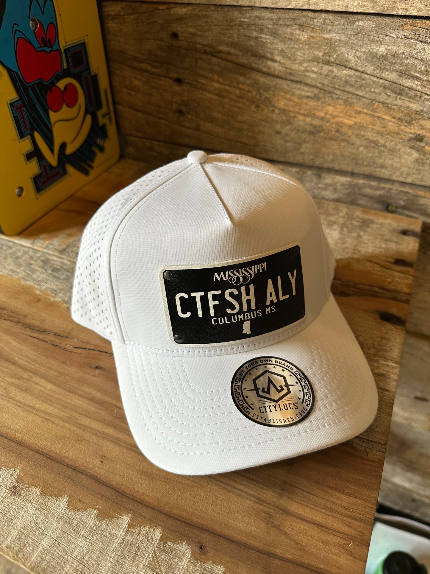 Catfish Alley License Plate Hat