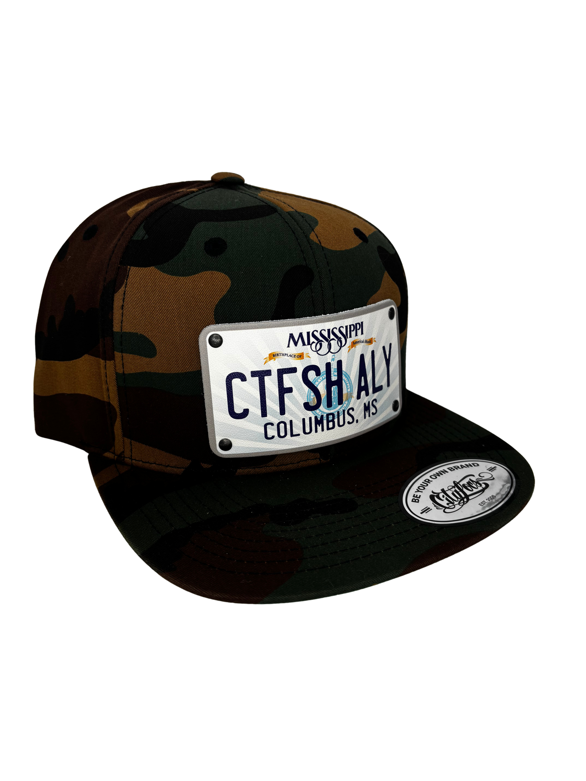 Catfish Alley License Plate Trucker Hat