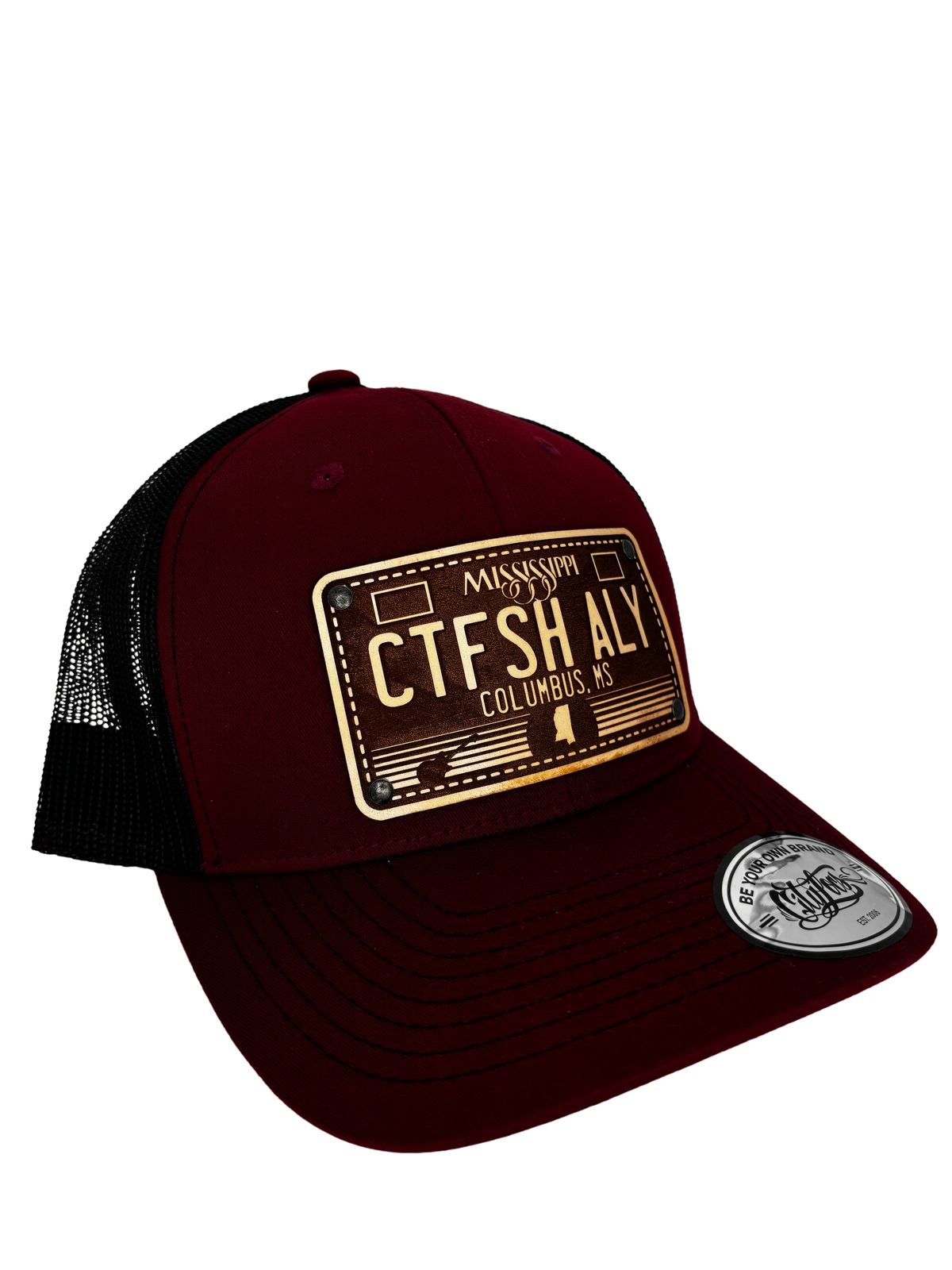 Catfish Alley License Plate Trucker Hat