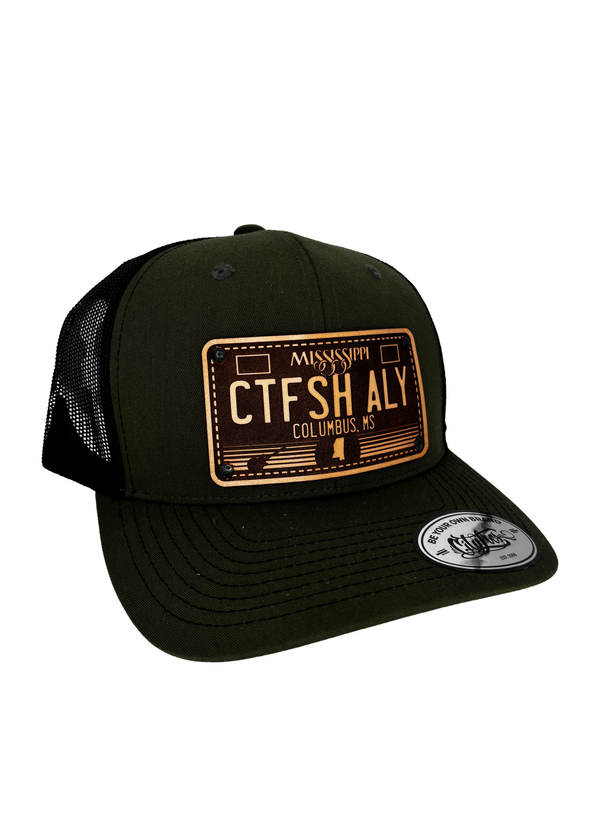 Catfish Alley License Plate Trucker Hat