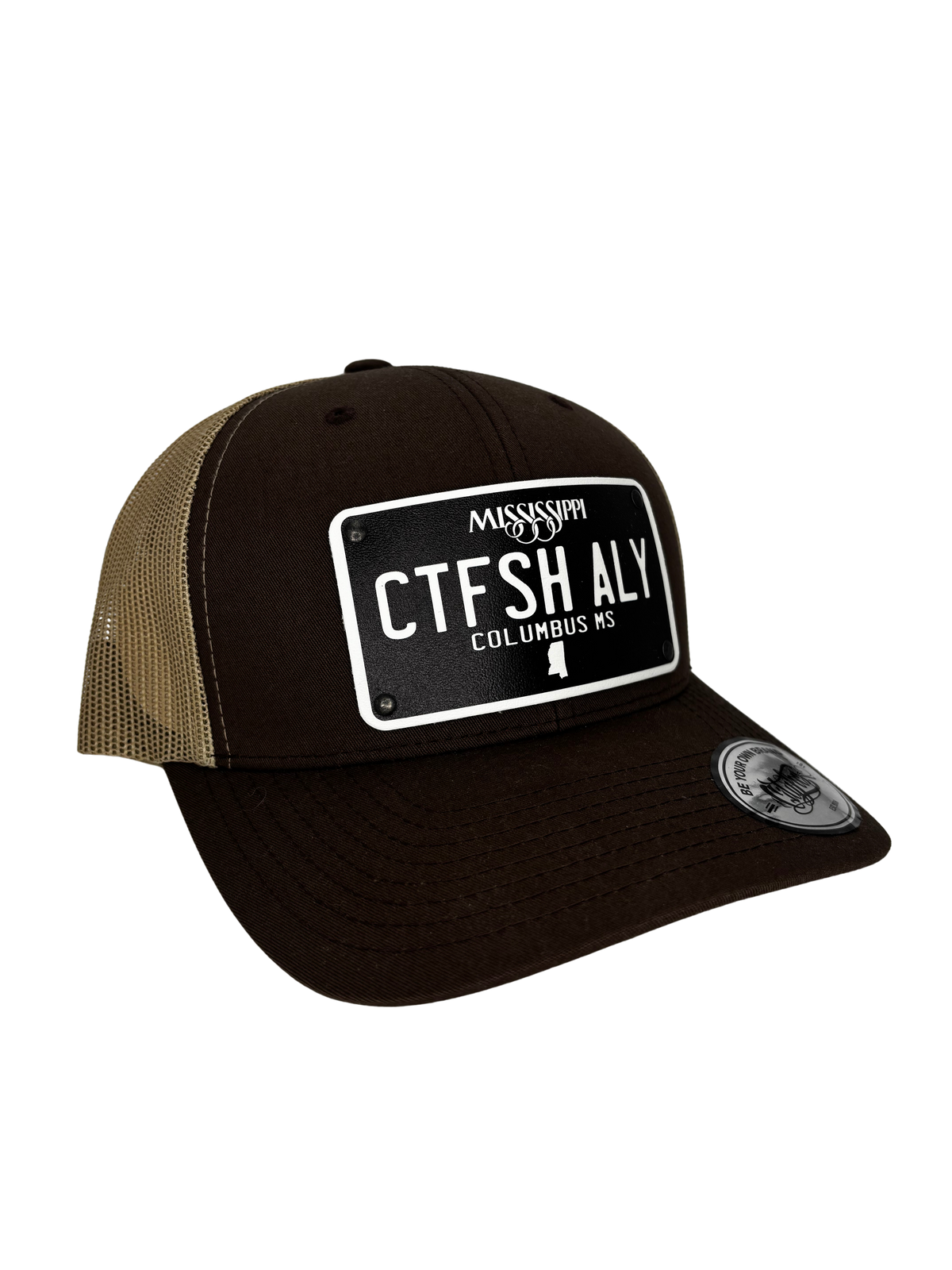 Catfish Alley License Plate Trucker Hat